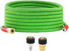 PWACCS 25FT Pressure Washer Hose, 3/8" Kink-Resistant for Hot/Cold Water by PWACCS
