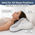 Reading Pillow, Ergonomic Memory Sponge Bed Wedge Pillow Suitable for headboard, Chin and Back Support Pillow, Suitable for Bed Supporting Sofa Floor, Reclining and Prone. - Image 2