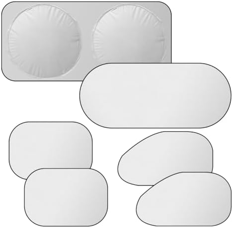 6PCS Reflective Car Windshield Sun Shade by Unknown