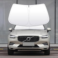 Front Windshield Sun Shade Custom Fit Compatible for Volvo XC60 2018-2020 Sunshade Foldable UV Ray Reflector Sun Visor Protector Accessories Shield Cover Reflective (for Volvo XC60 2018-2020) by akarin