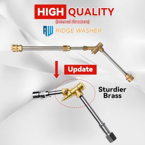 RIDGE WASHER Pressure Washer Gun 5000 PSI, 1/4'' Quick Connector - Image 6