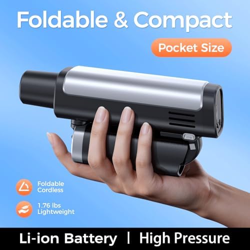 Foldable Pressure Washer Portable Battery Washer - Image 4