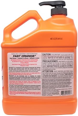 Fast Orange Permatex 25219 Pumice Lotion Hand Cleaner with Pump, 1 Gallon (Pack of 2) - Image 2