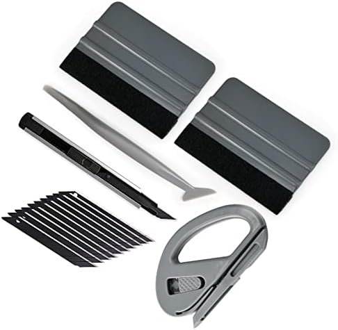 Gomake Vinyl Wrap Tool Kit Car Window Tint Installation Tools Wrapping Kit by Gomake