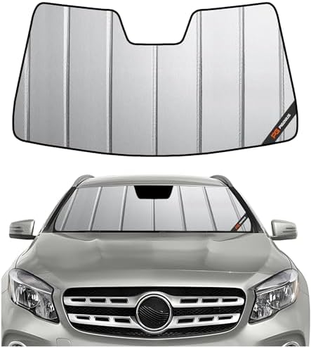 Pigenius Windshield Sunshade for Mercedes-Benz GLA 2015-2020 Front Window Sun Shade - Safeguard by Pigenius