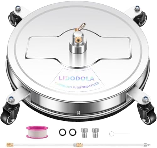 LidoDola 20'' Pressure Washer Surface Cleaner, Power Washer Accessory by LidoDola
