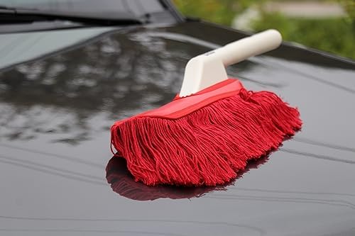 The Original California Car Duster Detailing Kit with Plastic Handle, Model Number: 62445 , Red - Image 5