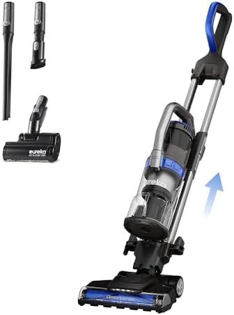 Eureka Lightweight Household Upright Vacuum Cleaner for Carpet and Hard Floor,Powerful Bagless Vacuum Cleaner for Whole House,OmniVerse NEU801BL with QuickShift Technology,Blue by Unknown