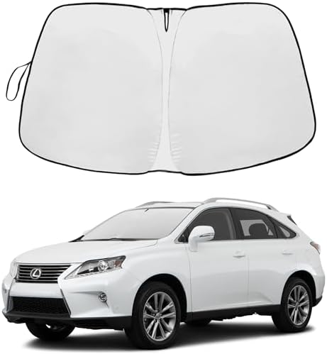 Foldable Front Windshield Sunshade fit for Lexus RX 2010-2015 by GZSH