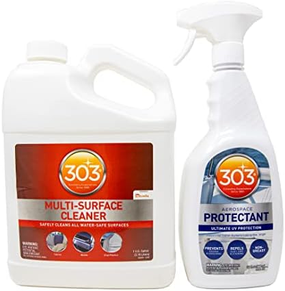 303 Clean & Protect Bundle - Multi-Surface Cleaner (1 Gallon) - Aerospace Protectant (32 Oz) by 303Products
