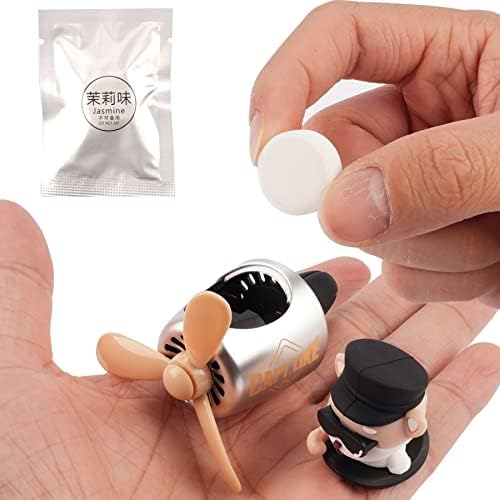 10 Pcs Car Air Fresheners Refills Solid Fragrance Replacement Pads Car Air Vent Clip Freshener Long Lasting Air Freshener for Car (Ocean Flavor) - Image 4