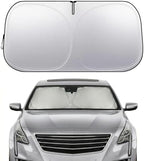 Cadillac ATS CT6 CTS XT5 XTS Windshield Sun Shade, Custom Fit Foldable Front Window Sunshade Visor, UV and Heat Blocking Interior Protector, Fits 2003–2025 Models by Nwgl