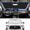 Custom Fit Windshield Sun Shade for Infiniti QX60 2018-2026 by Unknown