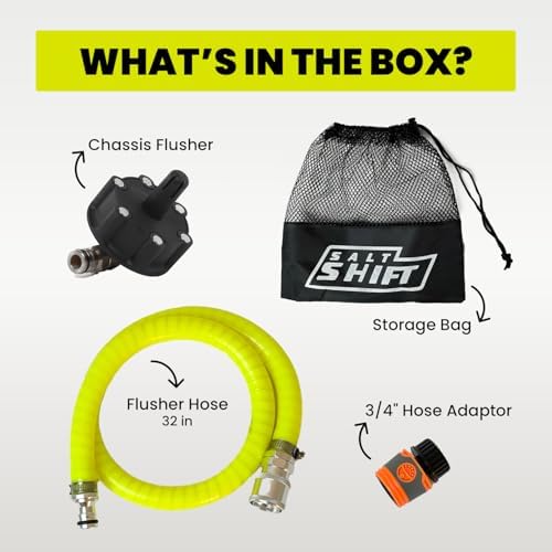Magnetic Chassis Flusher with Hose - Underbody Chassis Flush for Off-Road Vehicles, Undercarriage Chassis Cleaner, Offroad Car & Truck Rust & Salt Protection, Garden Hose Chassis Nozzle Kit - Image 2