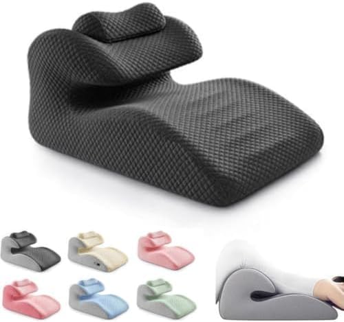 Multifunctional Couple Pillow, Wedge Pillow for Adult Play, Intimacy Pillow for Couples - Memory Foam Butt Cushion for Deeper Comfort,Gray by iuscacey