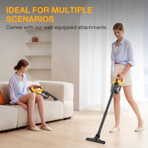 Cordless Vacuum Cleaner for Dewalt 20V MAX Battery 100AW Suction HEPA - Image 2
