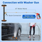 2-in-1 16'' Undercarriage Pressure Washer Water Broom, 4000PSI Cleaner - Image 7
