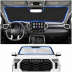 Custom Fit Windshield Sun Shade for Toyota Tundra 2022-2026 by Unknown