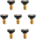 Pressure Washer Tips, 65 Degree Soap Nozzle Black, 7 Pack for Cars by TasuoX