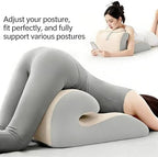 27° Wedge Pillow – Intimacy Pillow & Butt Cushion, Pregnancy Support Pillow, Reading Pillow, Positioning Furniture, Available in Two Styles (Pink, Without Small Pillows) - Image 2