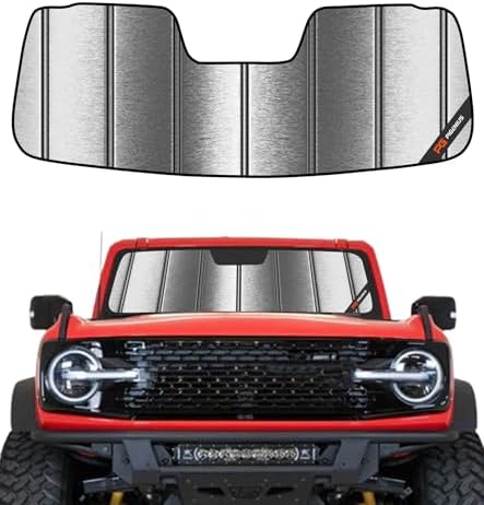 Pigenius Windshield Sunshade for Ford Bronco 2021-2026 - Metallic by Pigenius