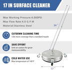 JANZ 17'' Pressure Washer Surface Cleaner - Image 2