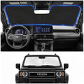 Custom Fit Windshield Sun Shade for Toyota Land Cruiser 2024-2026 by Unknown