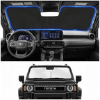 Custom Fit Windshield Sun Shade for Toyota Land Cruiser 2024-2026 by Unknown