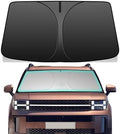 Windshield Sun Shade for 2024 2025 2026 Hyundai Santa Fe, 4-Layer 240T Foldable UV Block Car Accessory to Cool Interior by Unknown