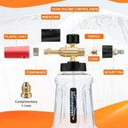 1L Wide Mouth Foam Cannon for Pressure Washer - Image 6