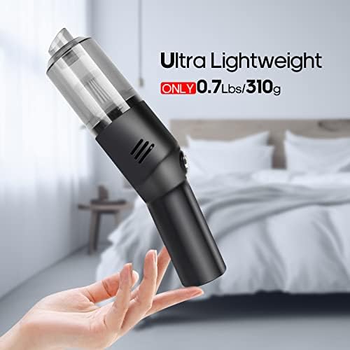 V06 Cordless Handheld Vacuum, 400g Mini Vacuum Portable for Car & Home - Image 3