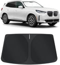 TINGLU Sun Shade for BMW X3 2025 2026 Accessories Windshield Sun Shade Window Shade UV Rays Protection Sun Visor Cover with Steering Wheel Sunshade Storage Bag by TINGLU