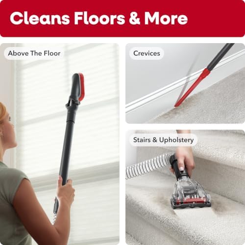 Hoover WindTunnel Cord Rewind Pro Bagless Vacuum Cleaner, Upright - Image 5