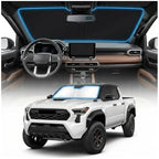 for Chevy Colorado Sun Shade Windshield Cover - Custom Fit Colorado Accessories 2015-2025 2026 Sunshade Foldable UV Protection & Heat Shield Sun Visor Accessories by Unknown
