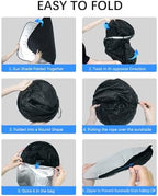 Foldable Front Sun Shade for Jeep Wrangler 2018-2026/Gladiator 2020-2026 - Image 7