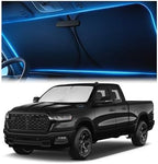Magnelex Windshield Sun Shade for Dodge RAM 1500 2019-2023 2024 2025 2026, Foldable Car Window Sunshade, Heat & UV Visor Cover, Reflective Front Shades Accessories by Magnelex