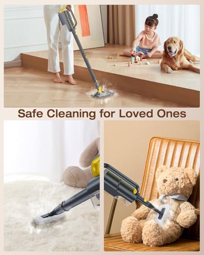 Steam Cleaner, 10-in-1 Detachable Handheld Steam Mop for Multi-Surface - Image 6