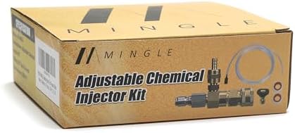 M MINGLE Adjustable Chemical Injector Kit for Pressure Washer, Soap Injector, 3/8 Inch Quick Connector - Image 6