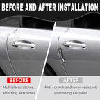 4PCS Car Door Edge Guards, Anti-Scratch Car Door Protector Trim Strip with Self Adhesive, Universal Door Guards for Cars Trucks SUVs, Exterior Car Accessories (Black) - Image 4