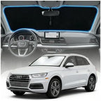 for Audi Q5 Sun Shade Windshield Cover - Custom Fit Q5 Accessories 2018-2023 2024 2025 2026 Sunshade Foldable UV Protection & Heat Shield Sun Visor Accessories by Unknown