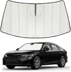 Windshield Sun Shade for Hon-da Civic 2022-2026, Accordion Folding Design by Fonowka
