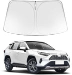 for 2019-2026 Toyota RAV4 - Premium Sunshade for Ultimate Heat & UV Protection, Foldable Front Windshield Sun Shade for SUV Crossover, TRD Off-Road, LE XLE XSE Hybrid Adventure Accessories by ChiranoBestValuableStuffs