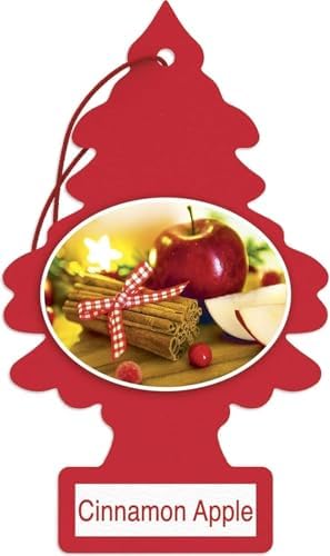 Little Trees Hanging Type Fragrance air fresheners Cinnamon Apple 6 Pieces U6P-60338 - Image 3