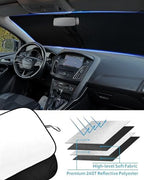 Foldable Front Windshield Sunshade fit for Ford Focus 2012-2018 - Image 5