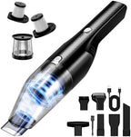 Handheld Vacuum Cordless - Car Vacuum Cleaner with 11000Pa Powerful Suction,1.2lbs Lightweight, Type-C Charge, Multiple Accessories, Portable Hand Vacuum for Home, Pet and Car by Unknown