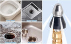 2 Sets Pressure Cleaning Machine - Sewer Nozzle Set, Front & Rear Nozzles, Stainless Steel 1/4" Quick Connector, 5000 PSI - Image 3