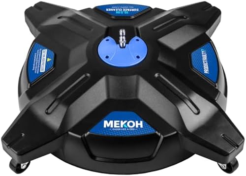 MEKOH 16.5'' 4-Wheel Lightweight Pressure Washer Surface Cleaner, 3600PSI by MEKOH