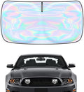 Windshield Sun Shade for Ford Mustang 2008-2014 - 4 Layers Sunshade Compatible with Ford Mustang Foldable Front Window Sunshade Sun Visor Protector Block UV Rays Keep Your Car Cooler Car Accessories by Unknown