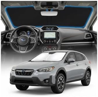for Subaru Crossterk Sun Shade Windshield Cover - Custom Fit Crossterk Accessories 2018-2025 2026 Sunshade Foldable UV Protection & Heat Shield Sun Visor Accessories by Unknown