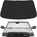 Car Windshield Sun Shade for Dodge 2019-2025 2026 RAM 1500 Accessories (OEM Design) Reflective Foldable Heat Insulation Sunshade for Ultimate Protection by Unknown